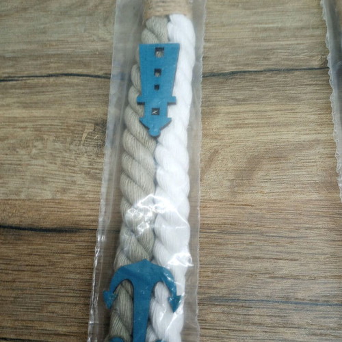 Decorations for candles and packaging with sea theme, set of 3 pcs