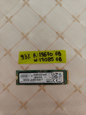 NVME SSD 256GB used, tested and in excellent condition
