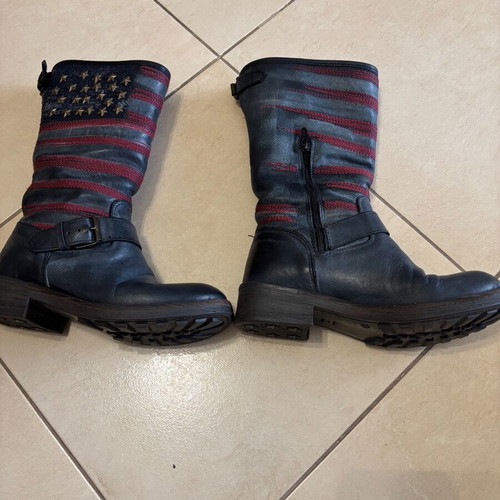 Women's boots size 36 used, black