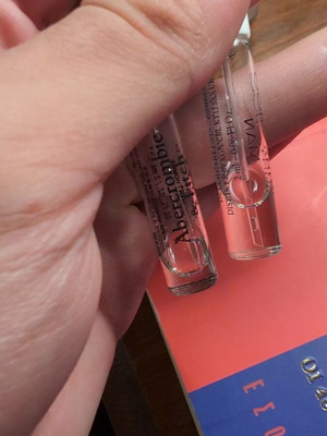 Perfume samples, official testers, 2 pieces