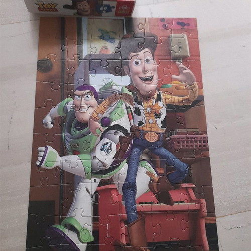 Toy Story puzzle used, complete, 60 pieces