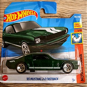 Hot Wheels 2022 Ford Mustang 65 2+2 Fastback