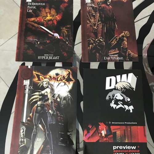 Devil May Cry set of 4 rare comics new