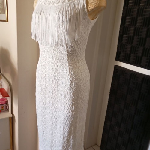 Zoya women's dress size S like new, white