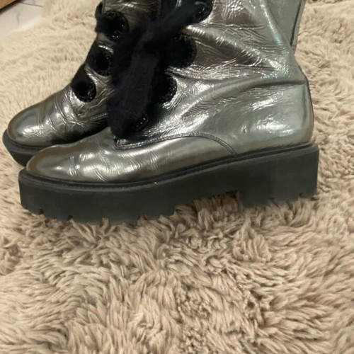 Kennel & Schmenger metallic boots used, size 39