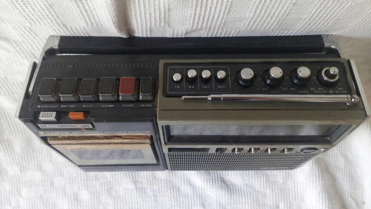 Sanyo M-2480 Vintage Portable Boombox Used - € 10,00 - Vendora.cy