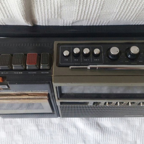Sanyo M-2480 Vintage Portable Boombox Used
