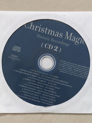 Christmas Magic CD used with historic recordings