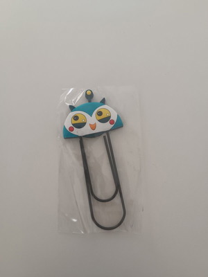 Owl Bookmark with Large Metal Clip new