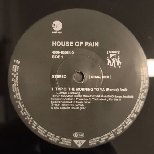 Vinyl House of Pain used, hip-hop