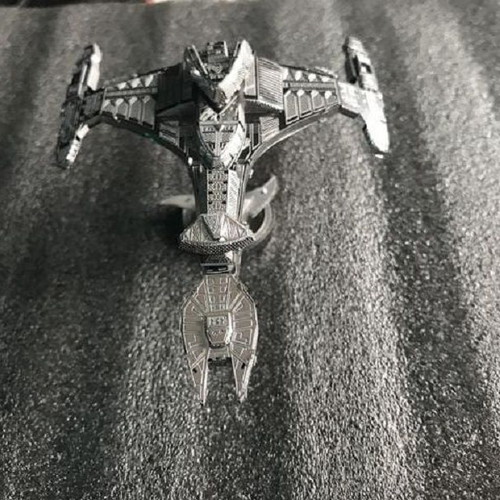 Piece Fun 3D Metal Model Kit Klingon Vorcha Attack Cruiser