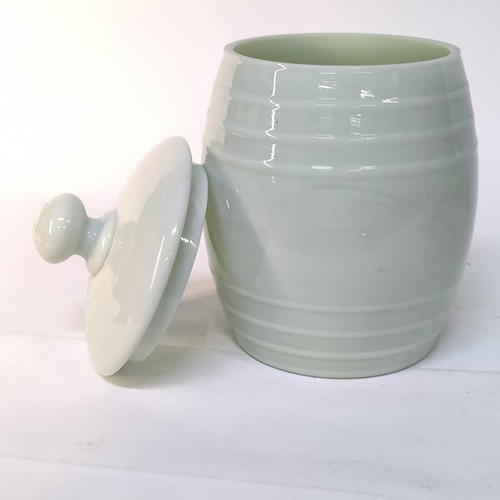 Ceramic container with lid like new 23.5×16×16 cm