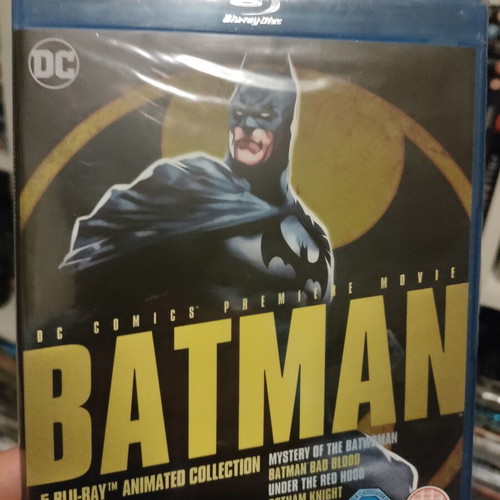 Batman Animated Collection Blu-Ray new, 5 movies
