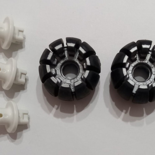 Playmobil wheels and parts used