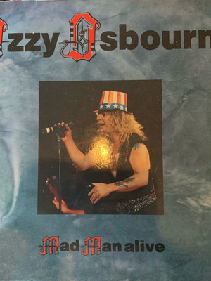 Ozzy Osbourne Madman Alive Live 8/82 LA LP bootleg в near mint състояние