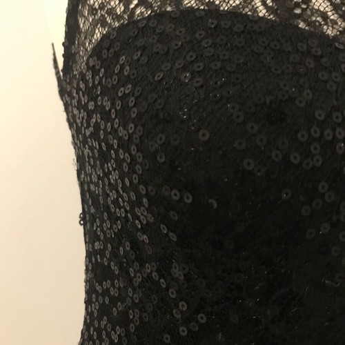 Dorothy Perkins mini dress with open back, new, size S, black