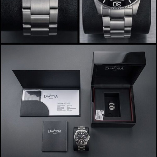 Davosa Argonautic 39 Automatic watch like new, full set, Swiss made