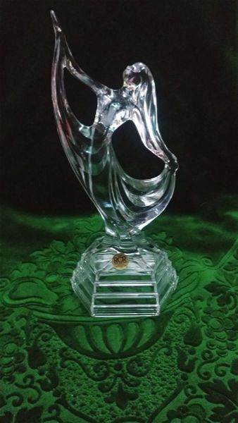  agalma / figoura / idolio mpalarinas "Etoile" RCR Italy kristallo molivdou 80'- 90'