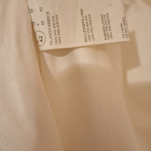 Pronovias Barcelona wedding dress size 42 like new, strapless princess