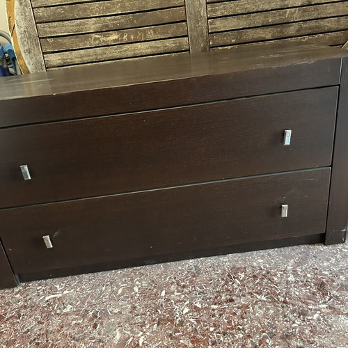 TV cabinet with drawers used 90x35 cm