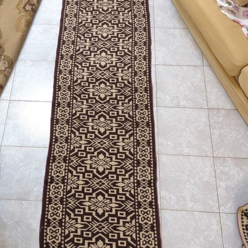 Set of 3 double-sided rugs like new