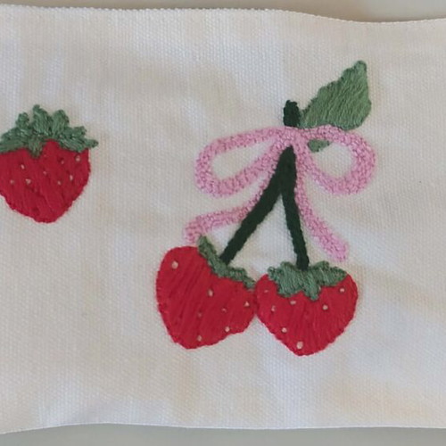 Coquette Handmade Heart Pouch Set with Free Bracelets