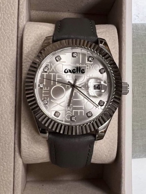 Γυναικείο ρολόι Oxette σαν καινούργιο γκριζο χρώμα