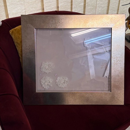 Handmade wedding stefanochiki with Royal Gallery frame like new