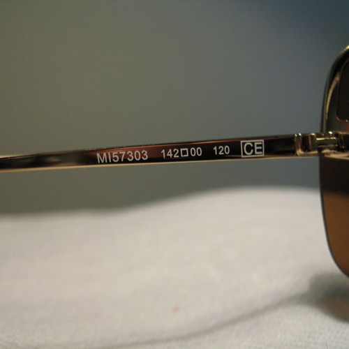 Missoni MI 57303 sunglasses like new, gold color