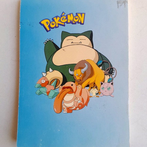 Pokemon notebook 1998 new in very good condition, intact