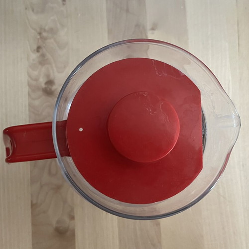 JEMAERGLAS vintage glass jug for hot drinks, Germany