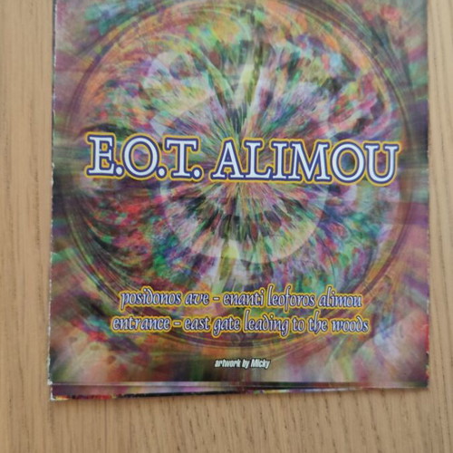 Vintage Rave Flyer and Trancemedia Sticker like new, 90s Goa Trance