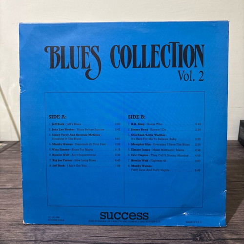 Blues Collection record used, rock