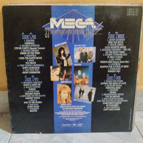 80s double vinyl record collection used, pop hits