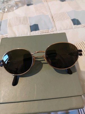 Γυαλιά ηλίου στρογγυλά vintage σαν καινούργια, γκρι και πράσινα