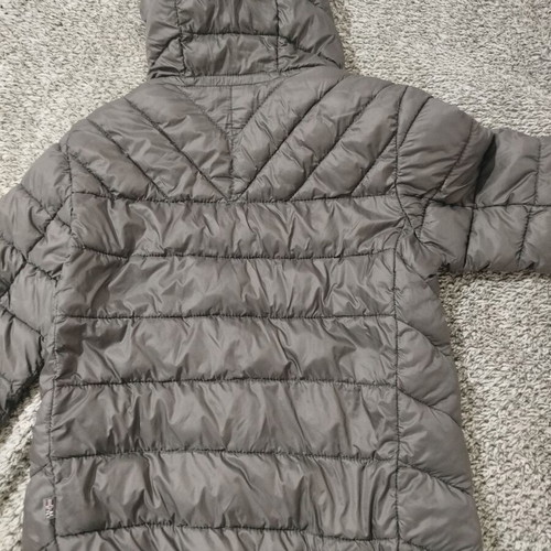 Napapijri jacket 116-120 cm gray with blue interior like new