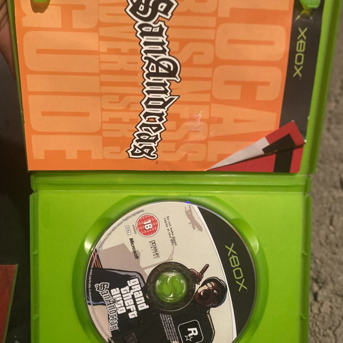 GTA San Andreas Xbox classic complete in box
