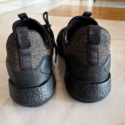 Puma sport shoes like new, size 44, black and grey