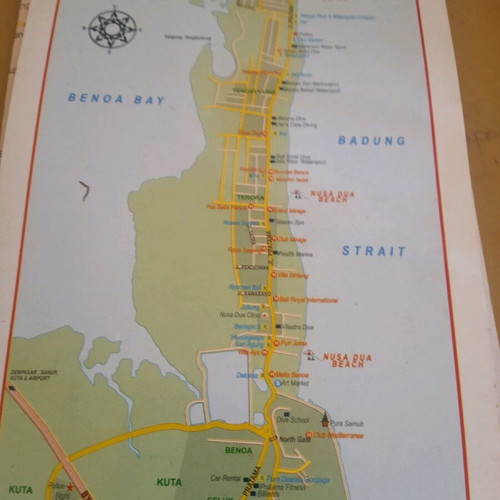 Bali Indonesia map Indio Prima Sarana used