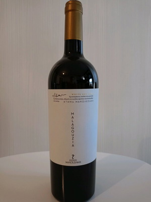White wine Malagouzia 2022 sealed new