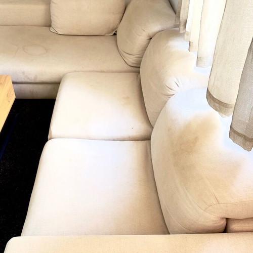 Homad corner sofa 3.0×2.0 m used with adjustable backrest