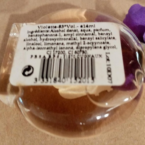 Violettes de Toulouse BERDOUES Eau de Toilette 15 ml, like new