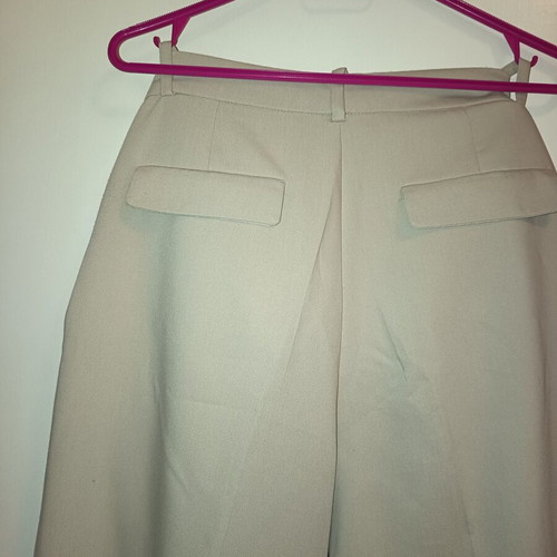 Zara women's pants medium, beige, like new