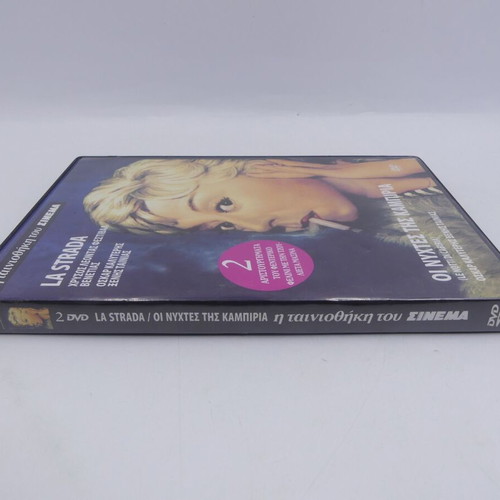 La Strada & Le Notti di Cabiria DVD used with Greek subtitles