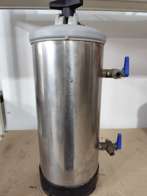 DVA LT12 water softener resin used, 12 liters capacity
