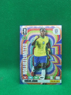 Vinicius Junior Limited Edition Panini FIFA World Cup 2026 κάρτα καινούργια