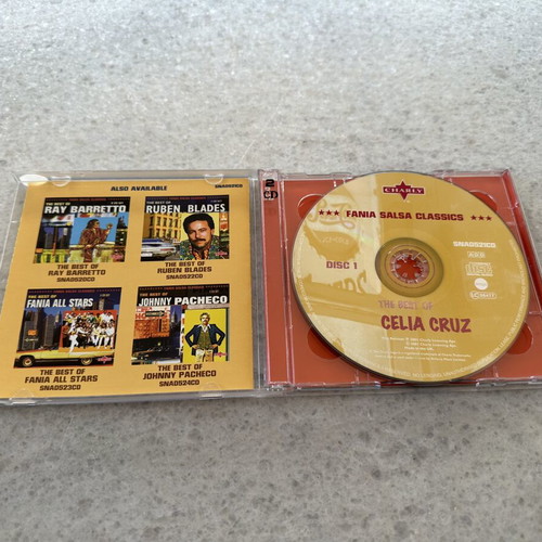 The Best of Celia Cruz 2 CD like new, Latin