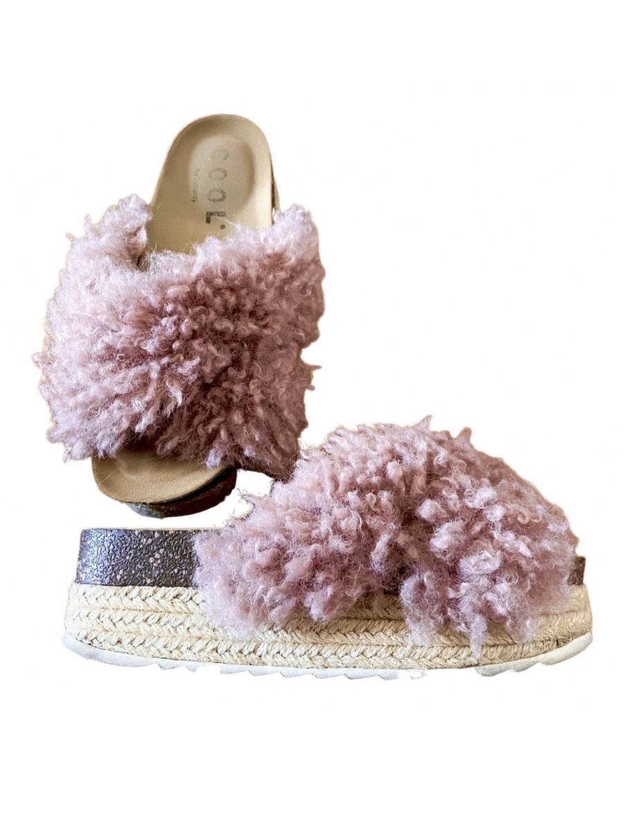 Coolway faux fur mules 37 size 28 00 Vendora