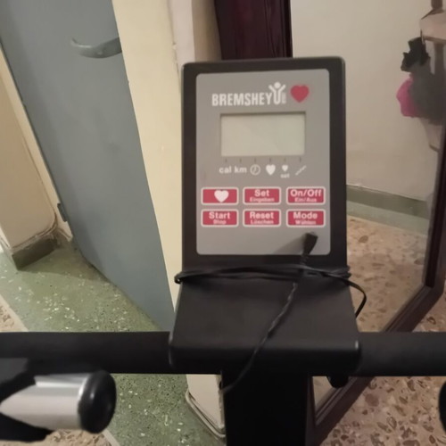 Stationary Exercise Bike like new with electronic display