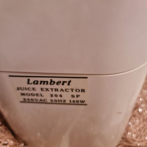 Lampert vintage juicer from the 1980s